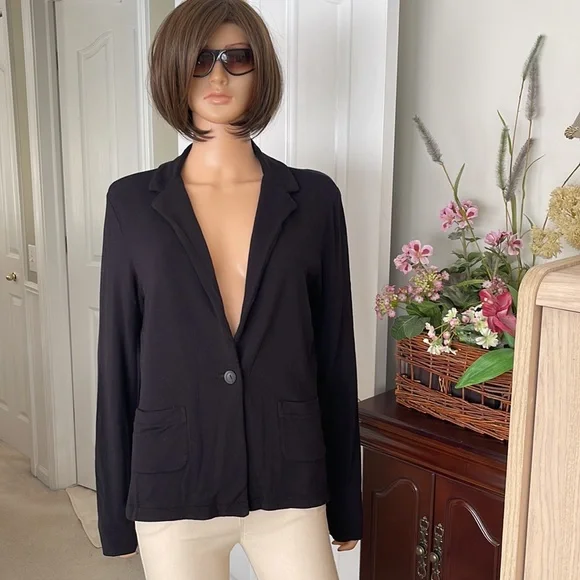 CAbi black soft shell cardigan - Picture 4 of 8